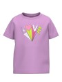 Camiseta Kleo Violet Tulle