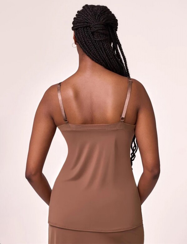Viso Estilo Musculosa Con Tirantes Regulables MARRON