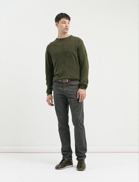 470413 SWEATER HARRINGTON URBAN Verde Claro Melange