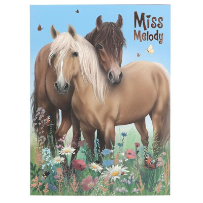 Set de cartas y carpeta Caballos Mis Melody Top Model Set de cartas y carpeta Caballos Mis Melody Top Model