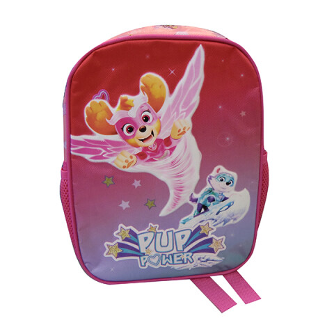 Mochila Infantil Paw Patrol Tafeta Chica 30 x 23 cm ROSA FUERTE