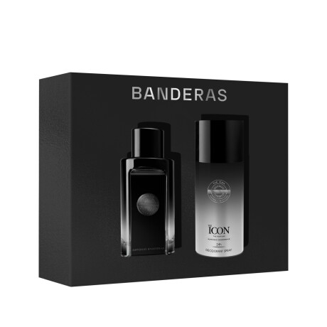 Cofre Antionio Banderas The Icon Edp 100 ML + Deo 150 ML Cofre Antionio Banderas The Icon Edp 100 ML + Deo 150 ML