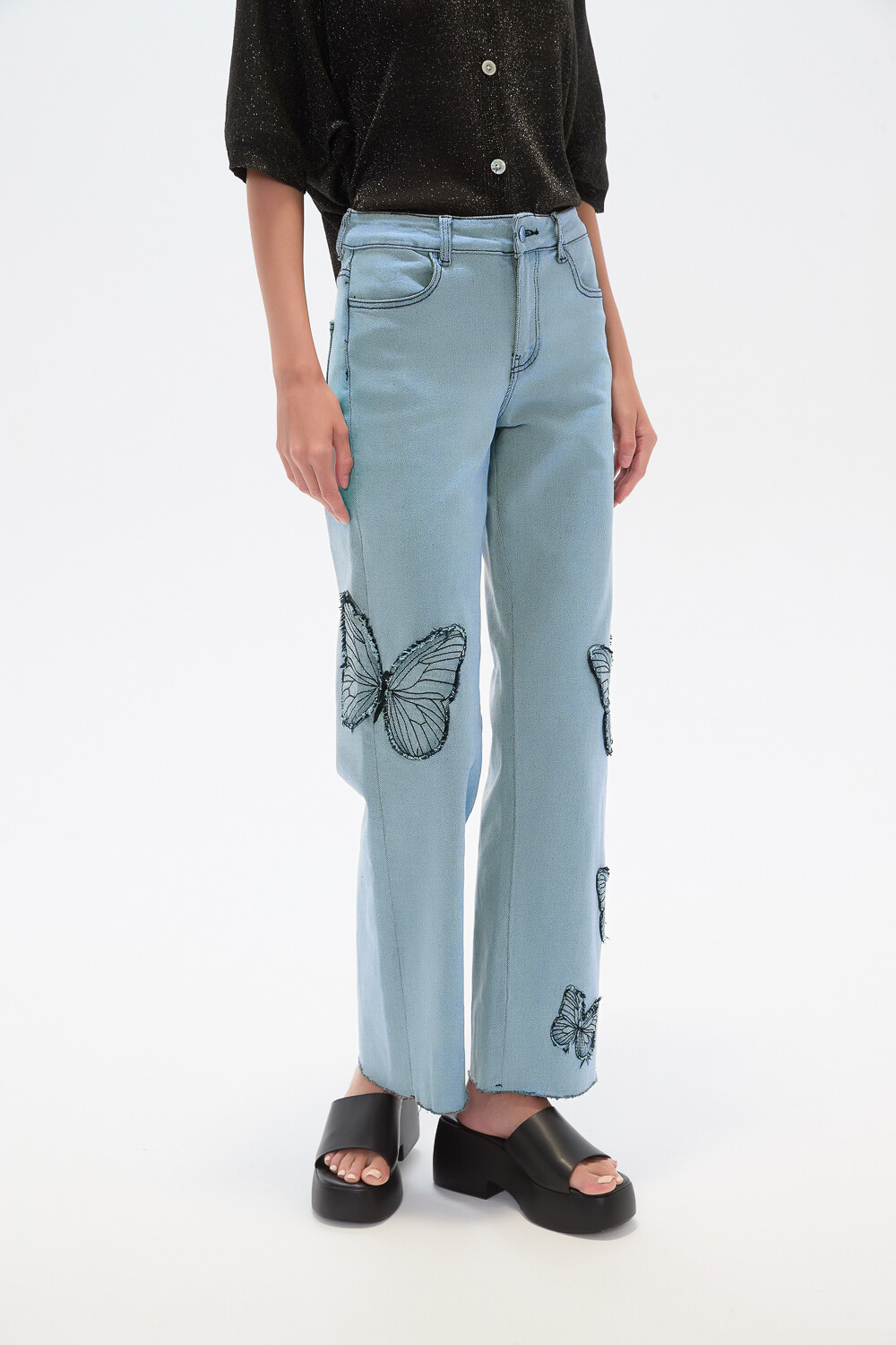 Pantalon Zeballa Azul Claro