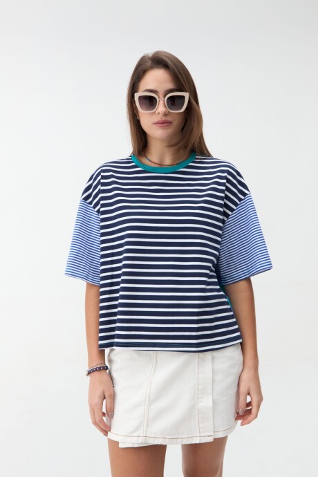 REMERA GARA Azul