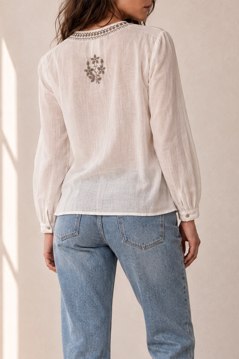 BLUSA INDI NATURAL