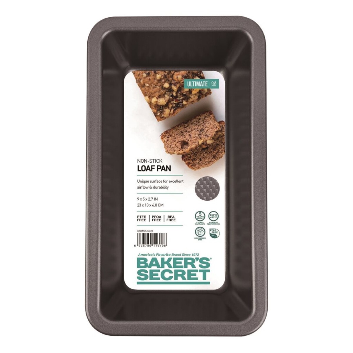 BUDINERA ANTIAD. 24x14x7CM 0.9MM ULTIMATE NEGRO BS 