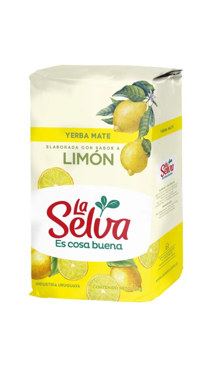 YERBA LA SELVA (02) LIMON 1KG 