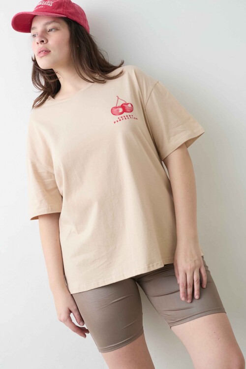 Top Fermina Beige