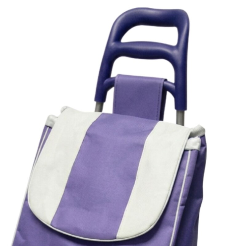 Carro de Compras con Ruedas Purple
