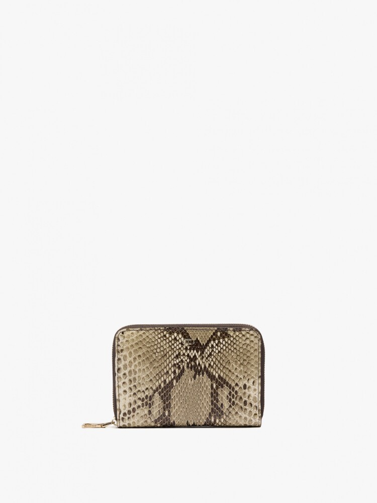 Cartera Con Estampado Animal S multicolor