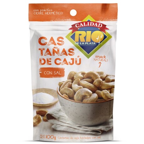 CASTAÑAS DE CAJU C/SAL DOY PACK RIO DE LA PLATA 100 GR 001