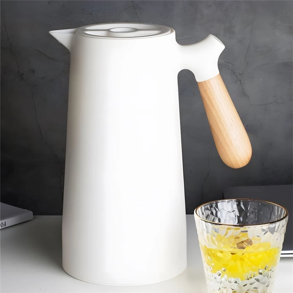 Jarra térmica 1L - plástico mango madera Jarra térmica 1L - plástico mango madera