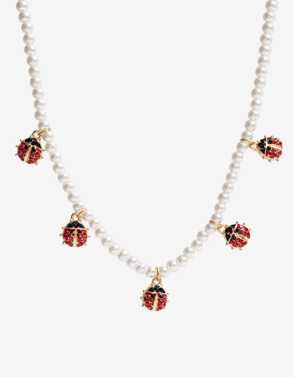 Collares Cortos Lady Bug 