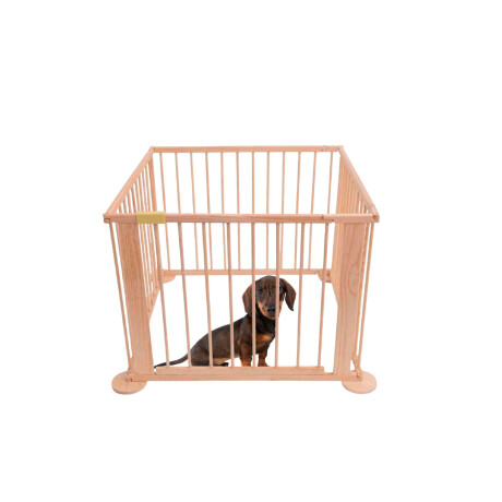 Corral Corralito para bebe  4 piezas en madera No aplica