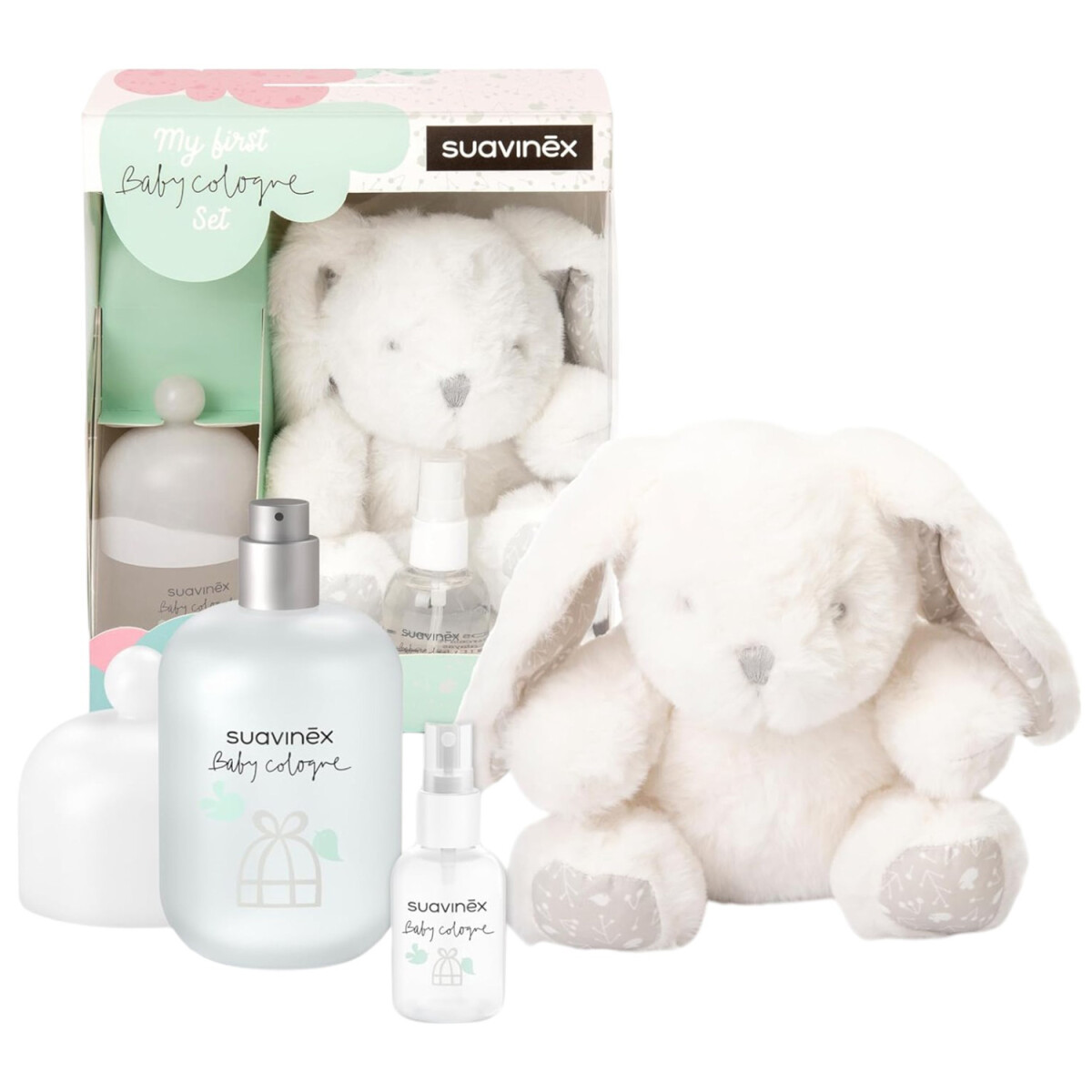 Set de Regalo Suavinex Colonia para Bebés y Niños + Peluche 