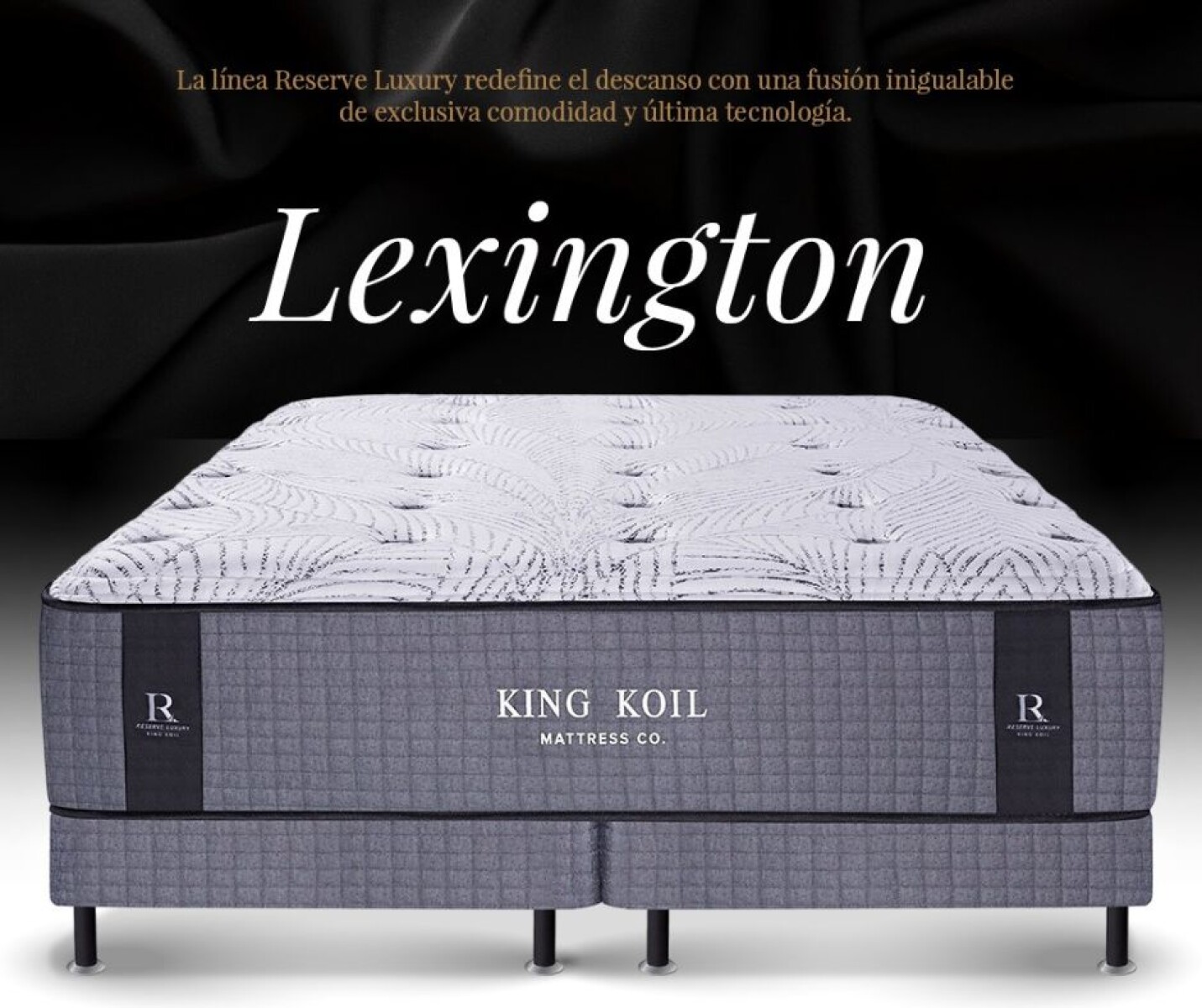 Colchón Lexington con Sommier - 2 plazas 140x190 