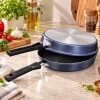 Sarten doble- Omeletera Atlantic 24 cm CHEFF-FLON Sarten doble- Omeletera Atlantic 24 cm CHEFF-FLON