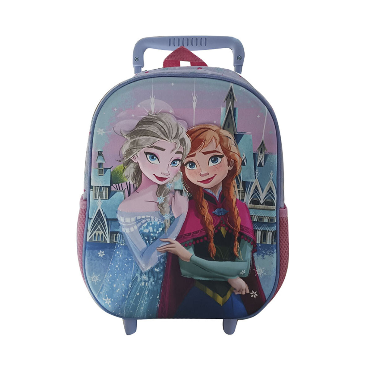 Mochila Infantil Frozen 3d Con Carro 30 Cm - FROZEN 