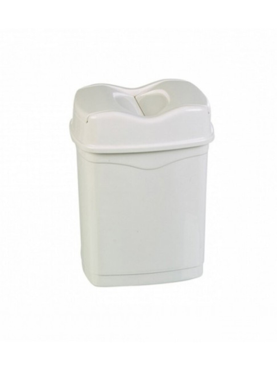 PAPELERA TAPA VAIVÉN MURAT - tapa vaiven blanco 