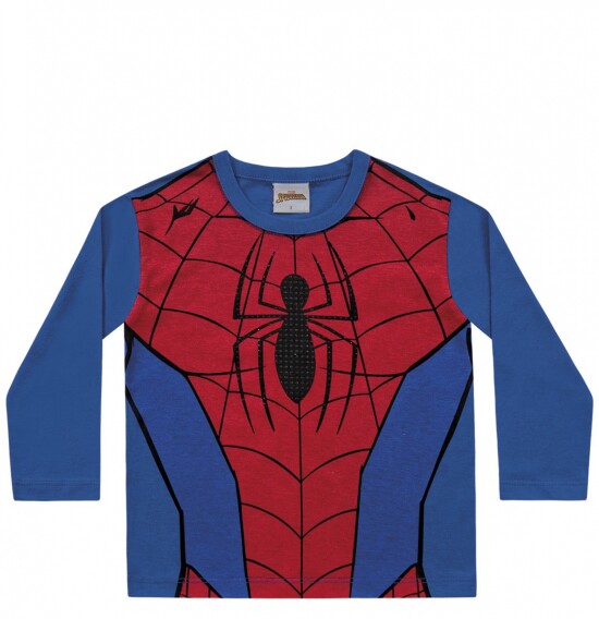 Camiseta de Spider Man AZUL OSCURO