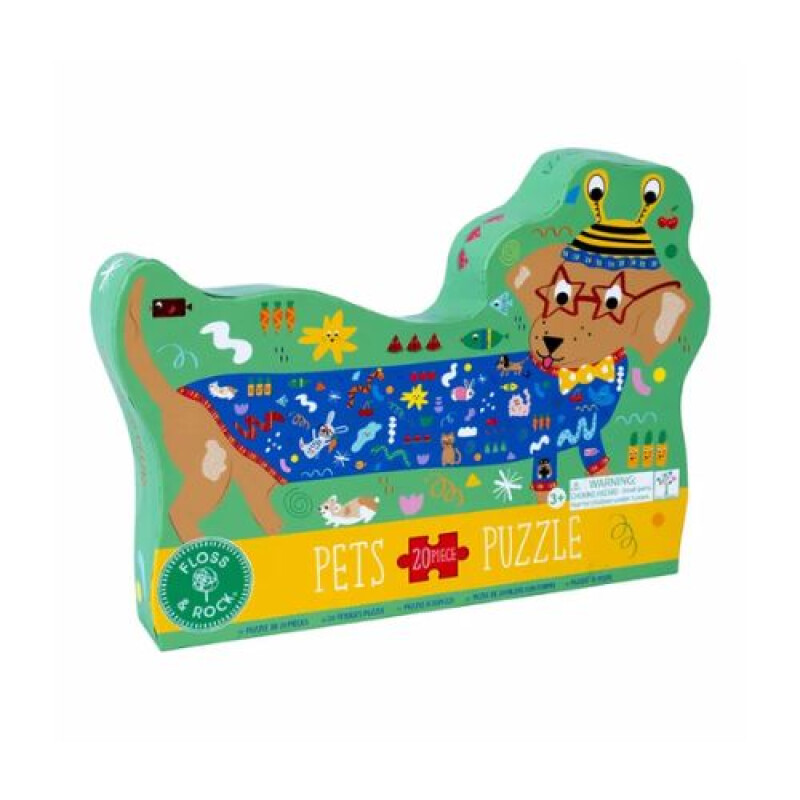 Puzzle de 20 Piezas Floss and Rock Mascotas Puzzle De 20 Piezas Floss And Rock Mascotas