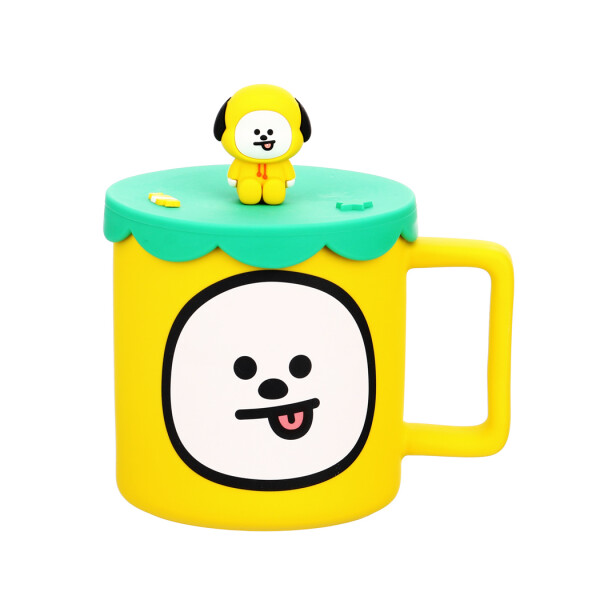 Taza BT21 con tapa 425ml chimmy