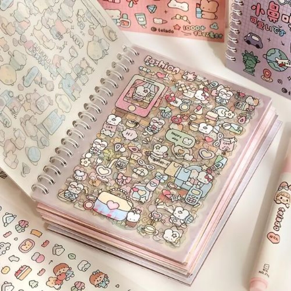 Libro de Sticker Kawaii - Libro De Sticker Kawaii 