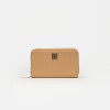 Billetera Mint en efecto cuero Camel