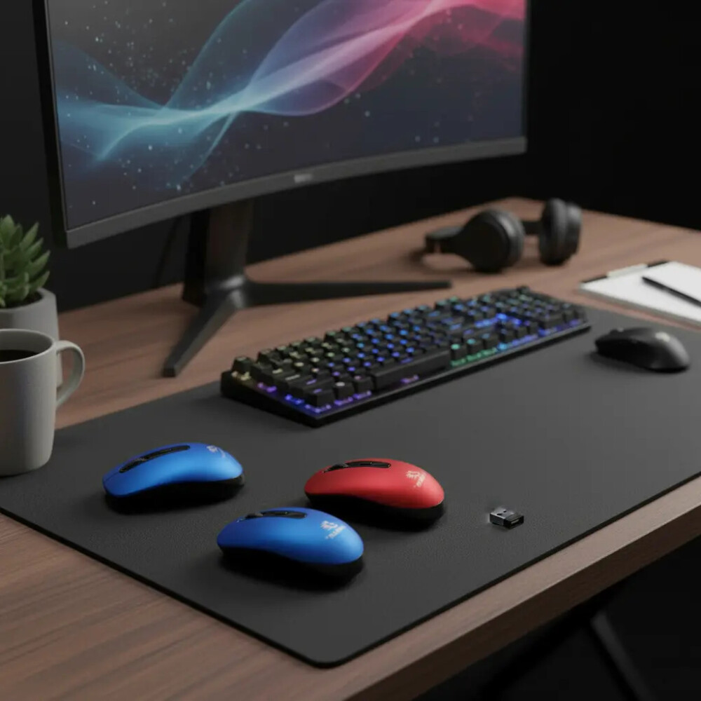 Mouse Inalambrico W83 ROJO