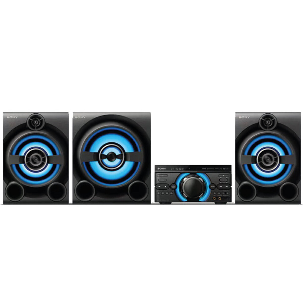 Sistema de audio SONY de alta potencia con DVD MHC-M80D 
