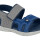 Sandalias Molekinho con Velcro de Niños - 2135.137-13958 Gris-azul Oscuro