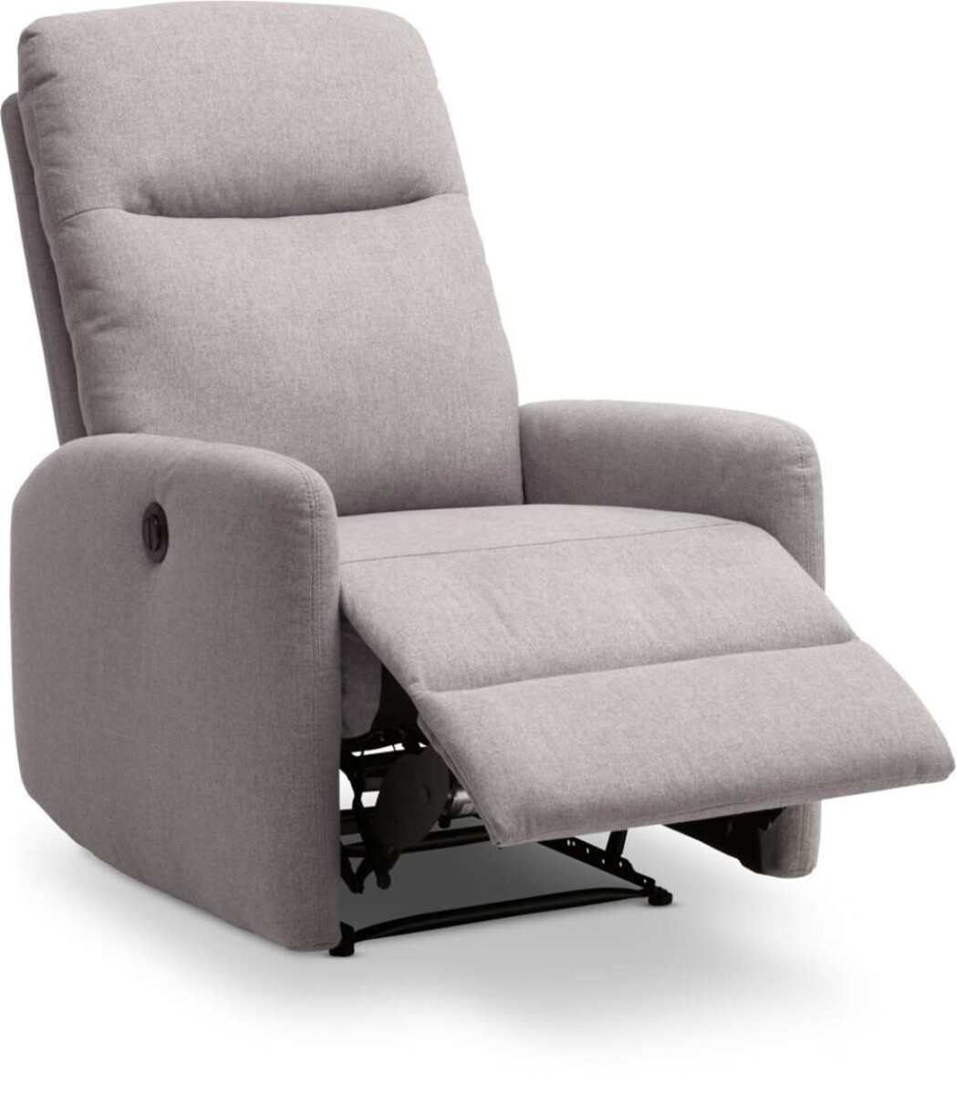 Sillon Reclinable Vonsild 1 Cuerpo Electrico - Gris 