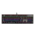Teclado Mecánico Gamer Rgb Xtrike Me GK-918 Anti-Ghosting Color Negro