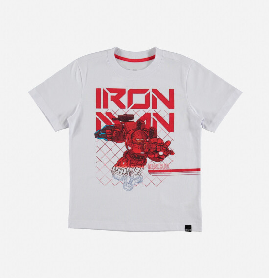 T-shirt de niño Iron Man BLANCO