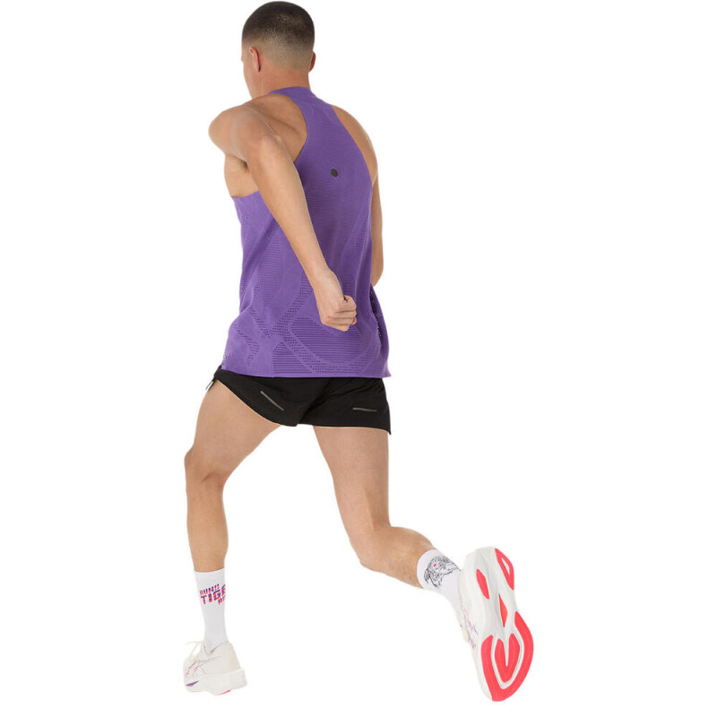 Bividi Running Metarun Singlet Hombre Edo Purple