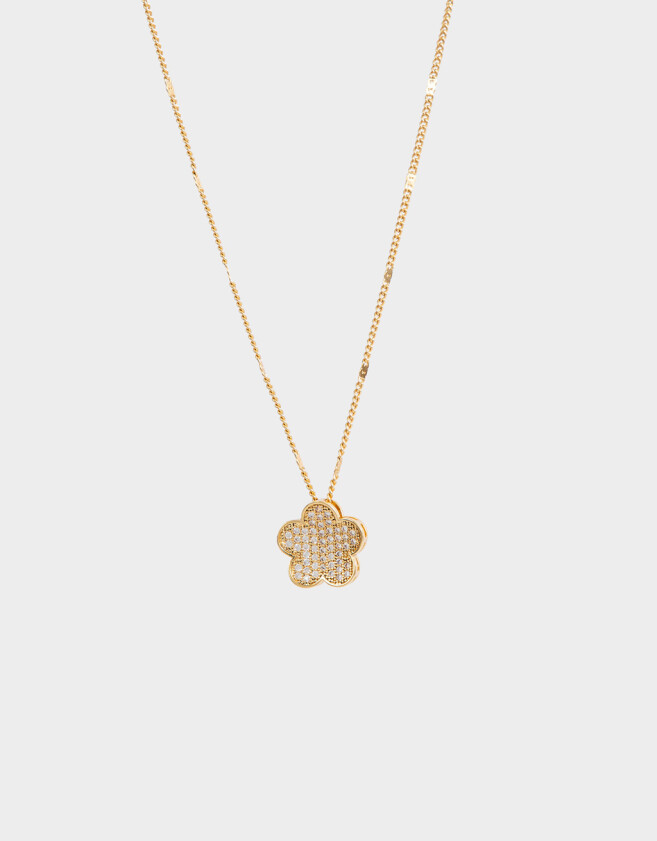 Cadena Corta con Dije Premium Gold Cortos - Dorado