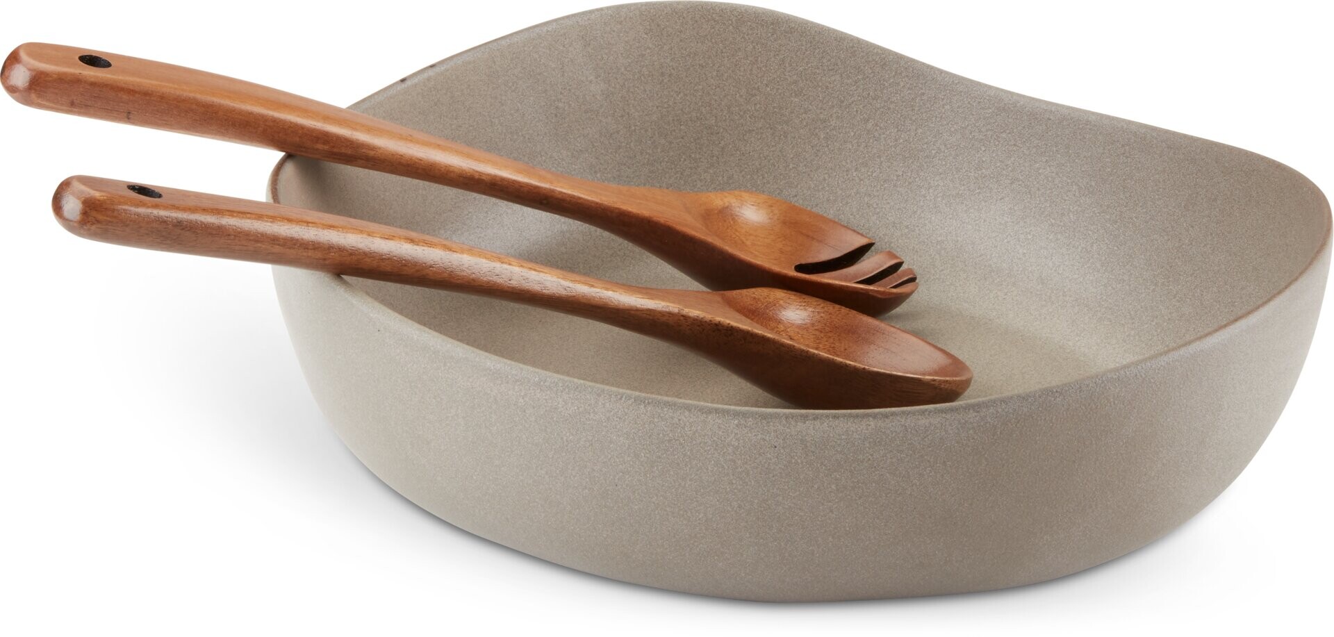 Cubiertos ensalada KRESTIAN L30cm madera 