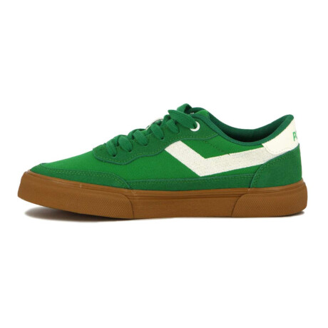 Pony Champion Casual Bronx Hombre Canva-Suede Verde-Blanco