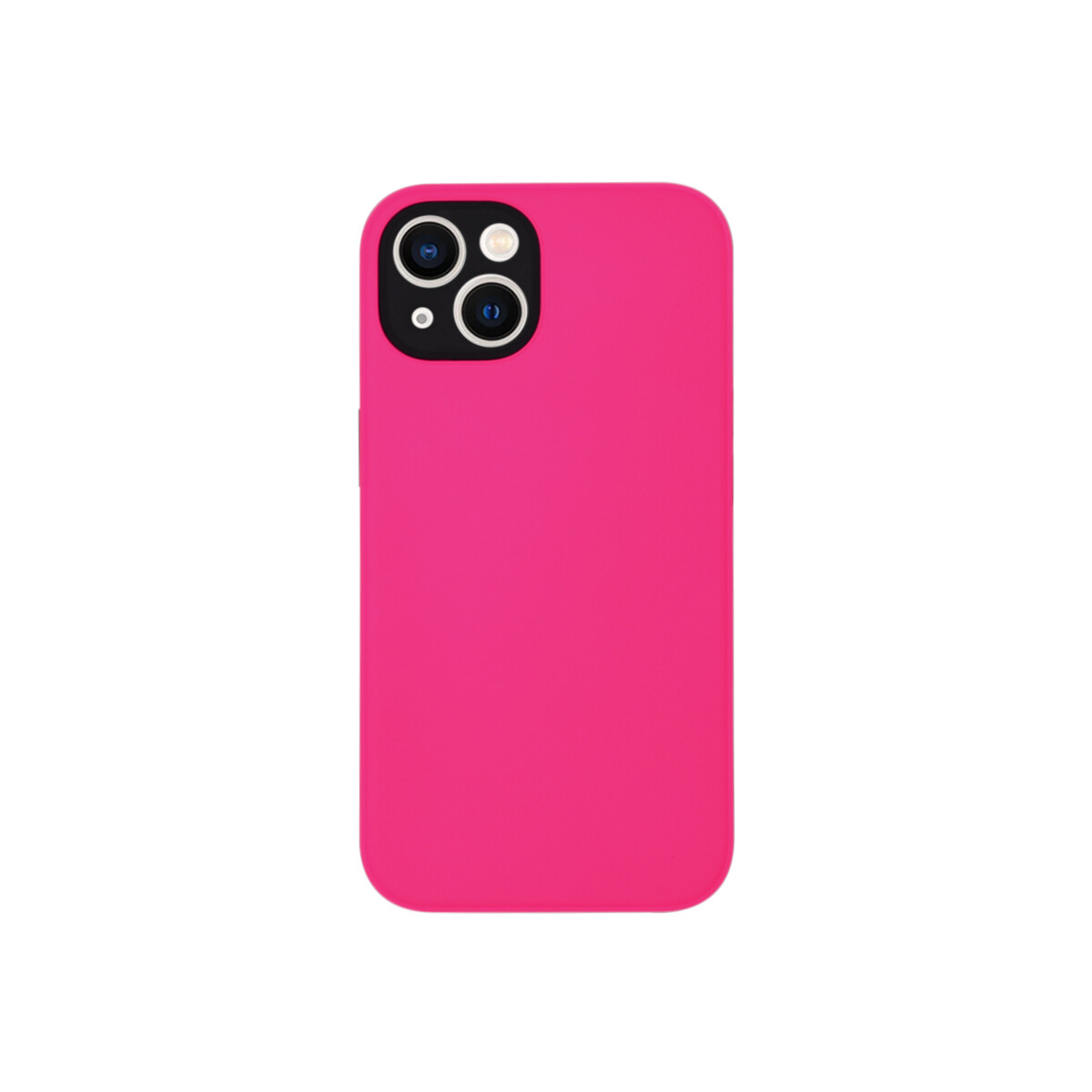 Protector rígido para iPhone 13/14 color fucsia 