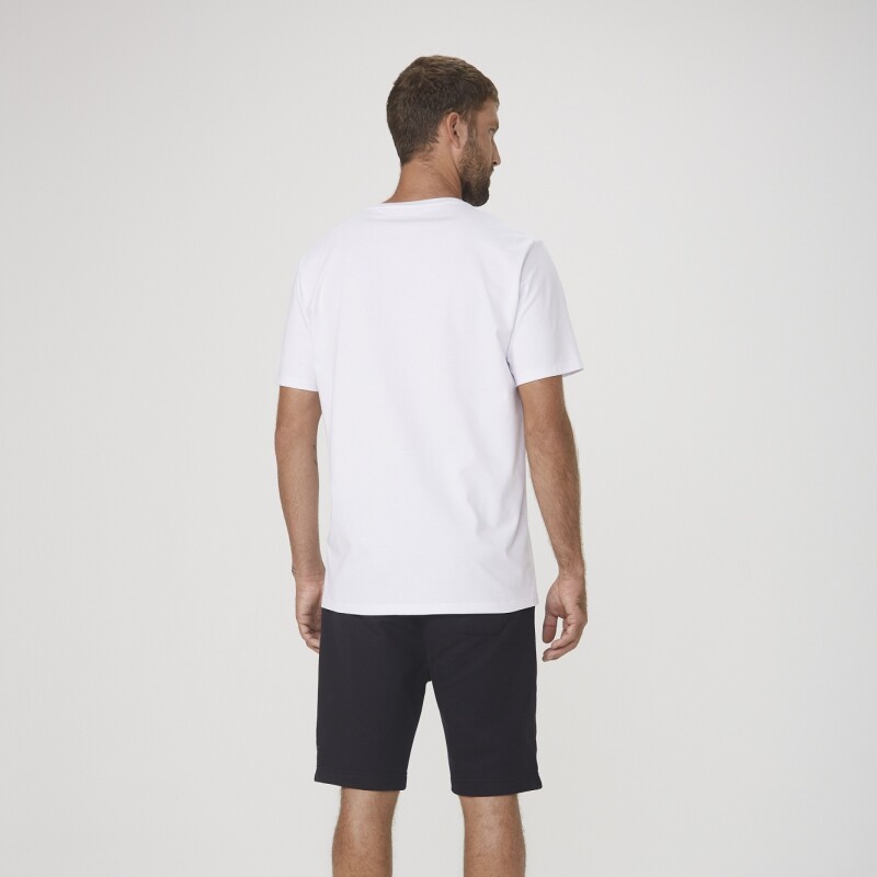 CAMISETA MM MASC BRANCO
