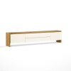 Rack de TV NORD 2.2 - Linea Manhattan Off White / Cinamomo