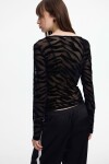 Remera Zebra Negro