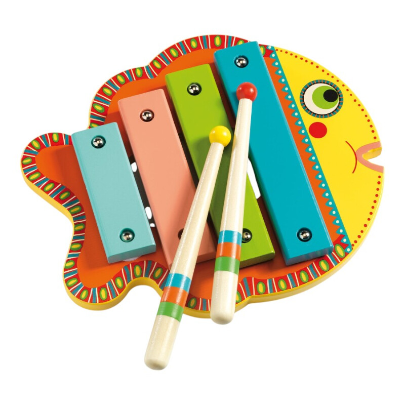 Xilófono Madera Pez Animambo Djeco Xilófono Madera Pez Animambo Djeco