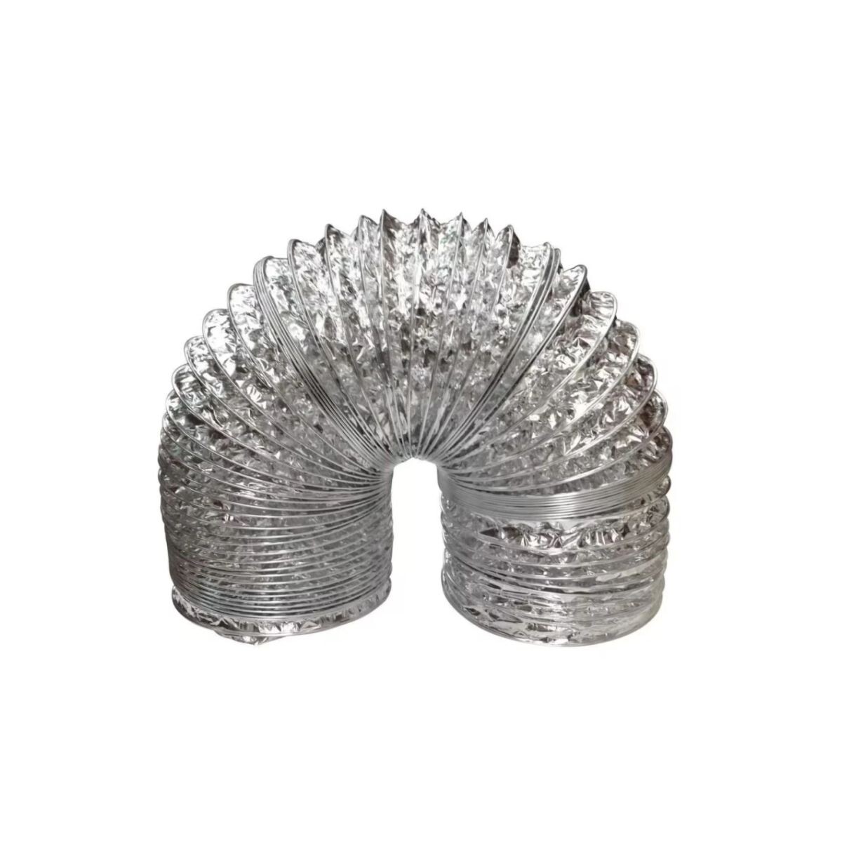 TUBO CORRUGADO ALUMINIO 120MM X METRO SICFLUX Tubo Corrugado Aluminio 120mm X Metro Sicflux