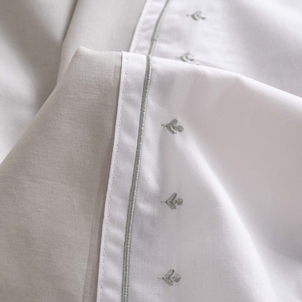 JUEGO DE SABANAS 2 PLAZAS ALGODON EMBRO 200H