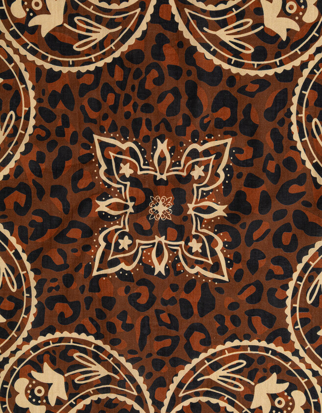 Vinchas Textiles Pañuelo Pañuelo Animal Print - Combinacion Tricolor