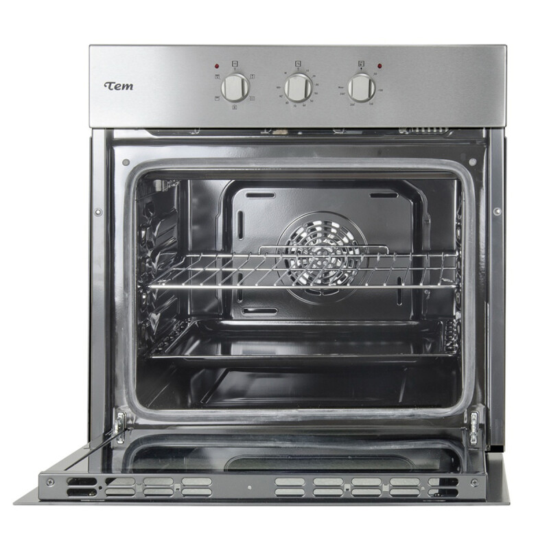 COMBO HORNO TEM AMATIC CON ANAFE Y CAMPANA NEGRA Combo Horno Tem Amatic Con Anafe Y Campana Negra