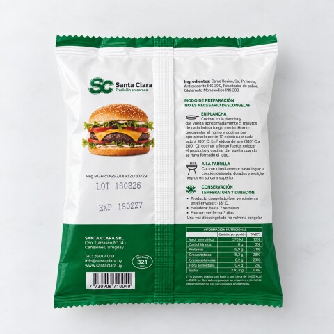 Hamburguesas SC Clásicas x2 Hamburguesas SC Clásicas x2