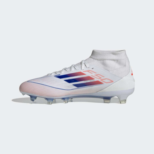 Championes Adidas F50 Pro Mid-Cut FG Blanco