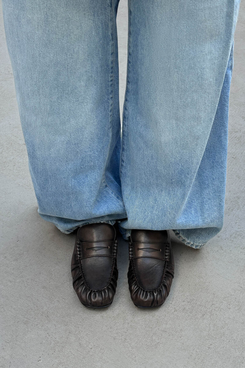 MOCASÍN VINTAGE Marron